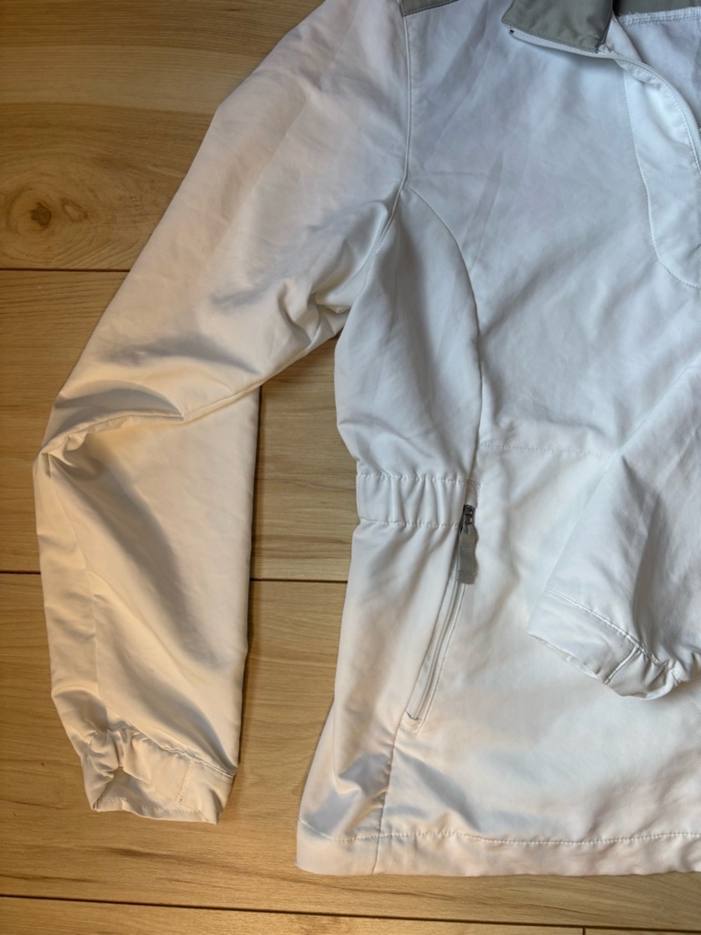 Nike Golf Pullover Womens Medium White Half Zip Lightweight Jacket Athletic - Picture 4 of 8